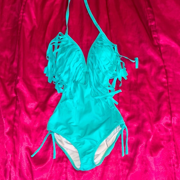 Fashion Nova Other - Fashion Nova Blue Swimsuit 🤍